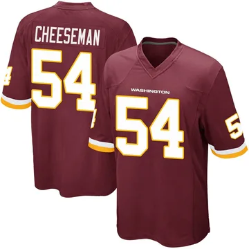 Women's Nike Camaron Cheeseman Burgundy Washington Football Team Game Jersey