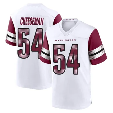 Camaron Cheeseman Men's Washington Commanders Nike Jersey - Game White