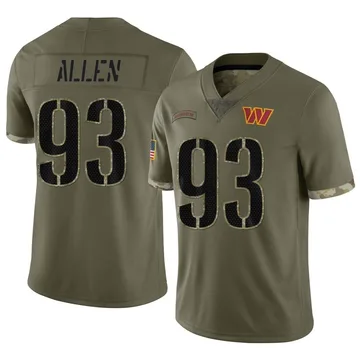 Nike Men's Jonathan Allen Black Washington Commanders Alternate Vapor  Untouchable Limited Jersey - ShopStyle Shirts