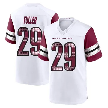 Kendall Fuller Washington Commanders Game-Used #29 White Jersey vs